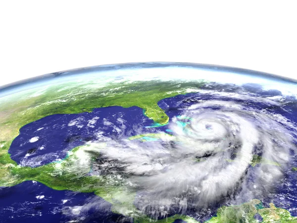 Ураган Метью хмари — стокове фото