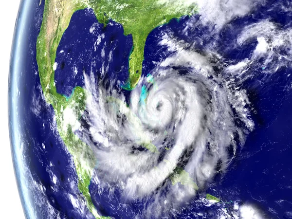 Метью око урагану — стокове фото