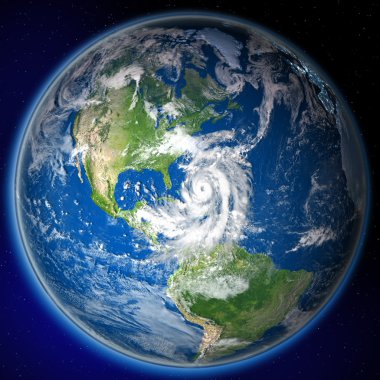 Kasırga Florida yakınındaki