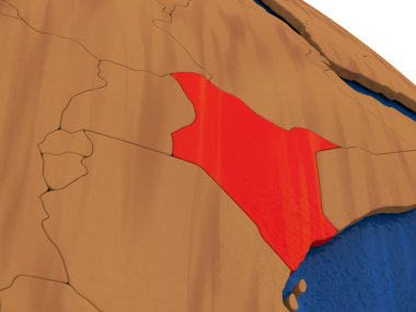 Kenya ahşap dünya üzerinde