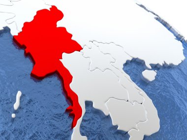 Myanmar Globe