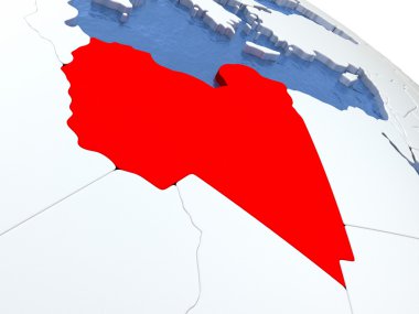 Libya dünya üzerinde