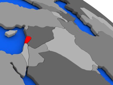 Lübnan'da kırmızı