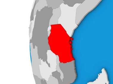 Dünya üzerinde Tanzanya