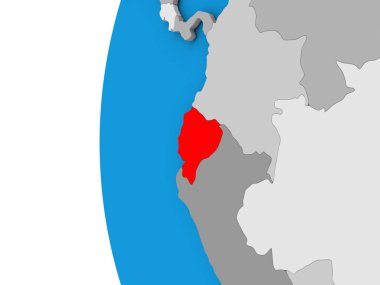 Dünya üzerinde Ekvador