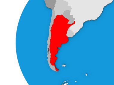 Arjantin dünya üzerinde