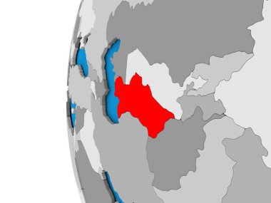 Türkmenistan Globe
