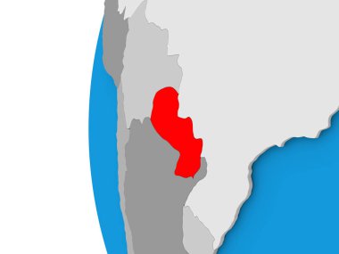 Paraguay Globe