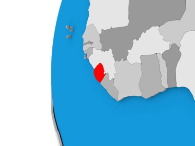 Sierra leone Globe