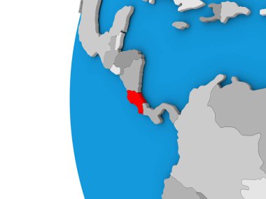 Kosta Rika dünyanın üzerinde