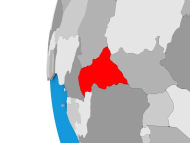 Orta Afrika Dünya üzerinde