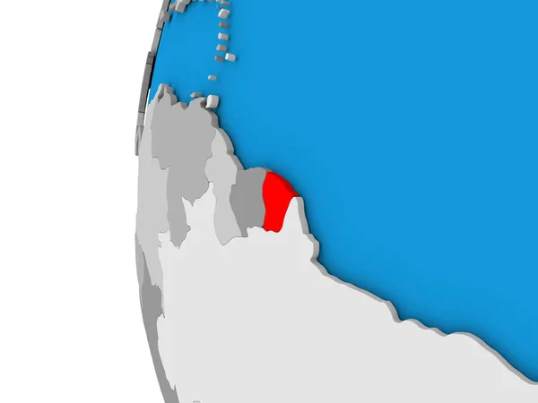 세계에 프랑스령 기아나 — 스톡 사진