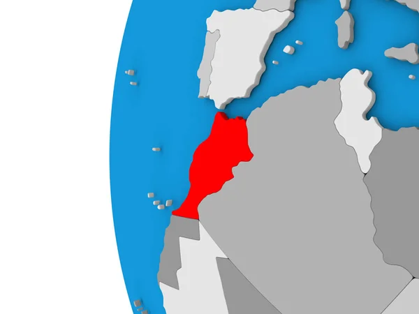 Maroko na świecie — Zdjęcie stockowe