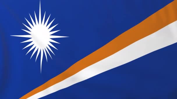 Σημαία Νήσων Μάρσαλ — Αρχείο Βίντεο