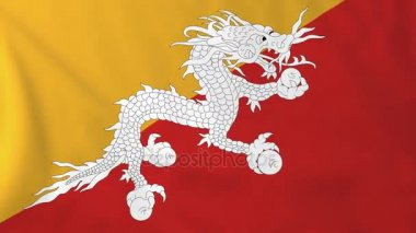 bhutan bayrağı