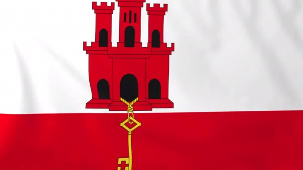 Drapeau de Gibraltar — Video