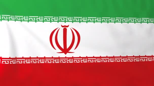Flag of Iran — Stock Video