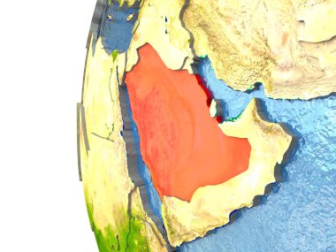 Suudi Arabistan kırmızı