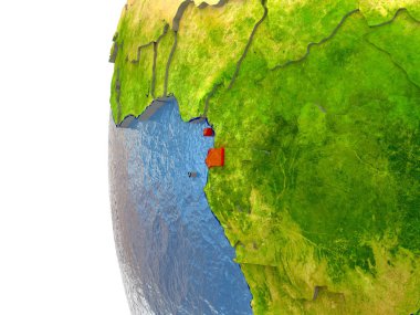 Ekvator Ginesi kırmızı