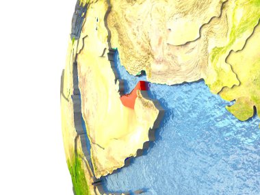 Birleşik Arap Emirlikleri kırmızı