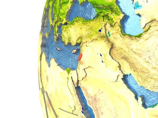 Lübnan'da kırmızı