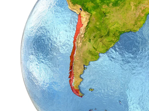 Chili in het rood — Stockfoto