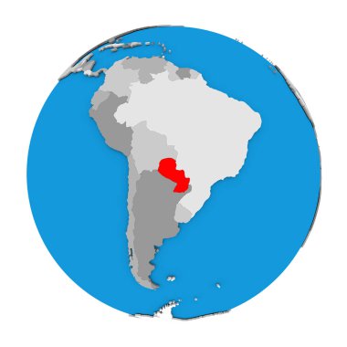 Paraguay Globe
