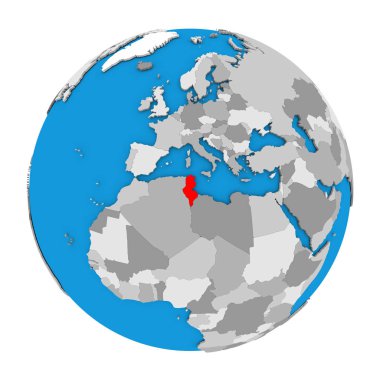 Tunus dünya üzerinde