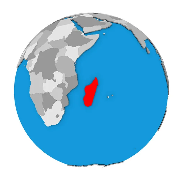 Madagaskar di dunia — Stok Foto