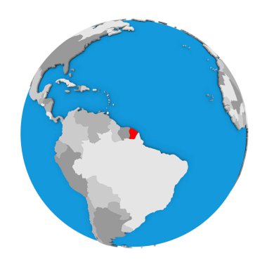 Dünya üzerinde Fransız Guyanası