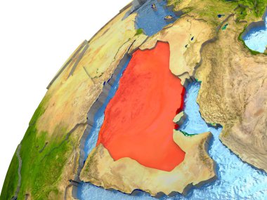 Suudi Arabistan yeryüzünde