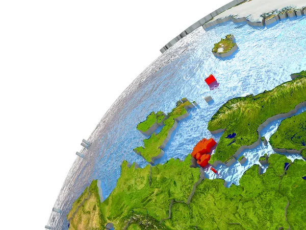 Danimarka yeryüzünde