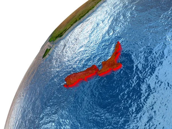 Yeni Zelanda dünya üzerindeki