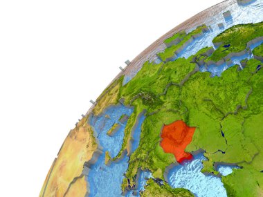 Romanya yeryüzünde