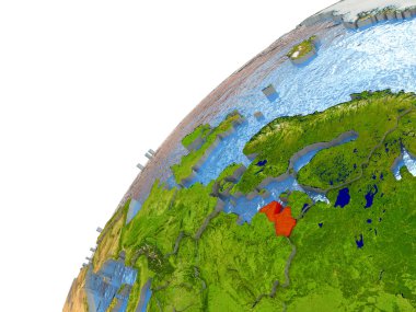 Letonya yeryüzünde