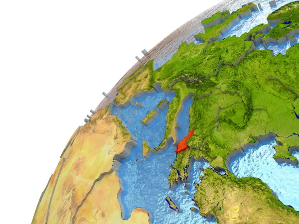 Arnavutluk yeryüzünde