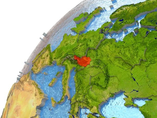 Avusturya yeryüzünde