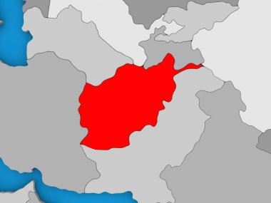 Afganistan'da red Globe