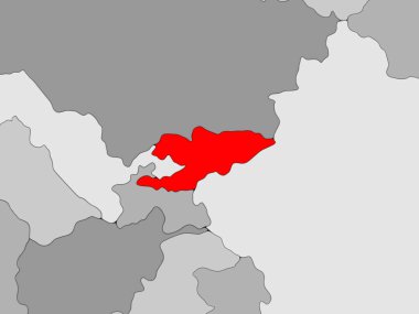 Kırgızistan'red Globe