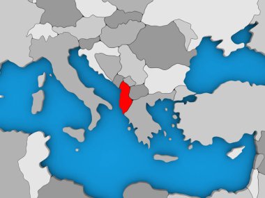 Arnavutluk'ta red Globe