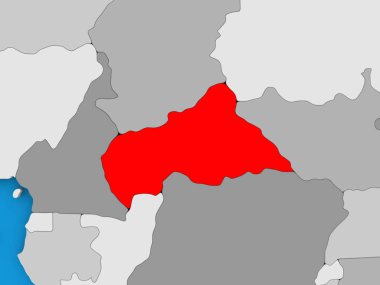 Orta Afrika'da red Globe