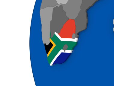 Güney Afrika Dünya üzerinde