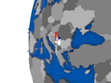Dünya üzerinde Sırbistan