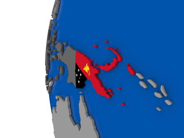 Papua Yeni Gine dünya üzerinde