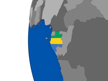 Gabon dünya üzerinde