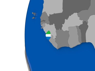 Sierra leone Globe