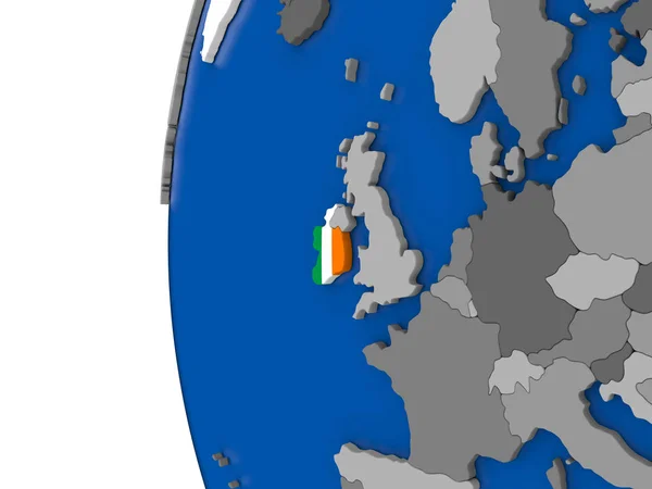 Irlanda en el mundo — Foto de Stock