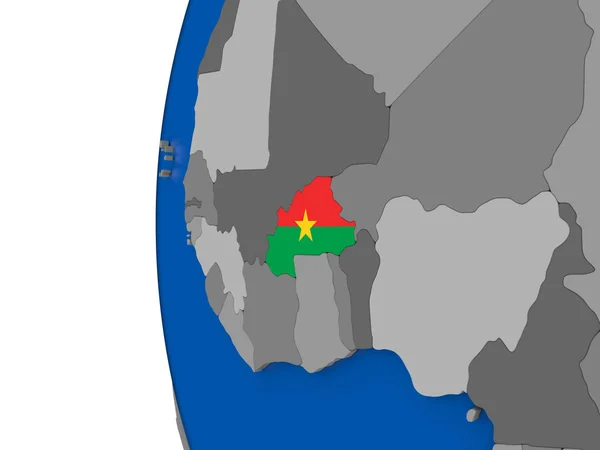 Burkina Faso sur la planète — Photo