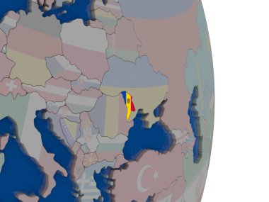 Moldova ile kendi bayrağı