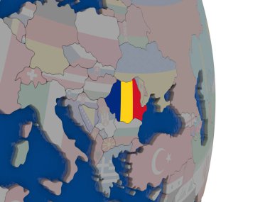 Romanya ile kendi bayrağı